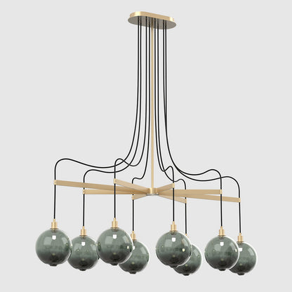 Drape Arm 6 Chandelier