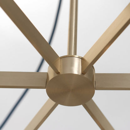 Drape Arm 6 Chandelier