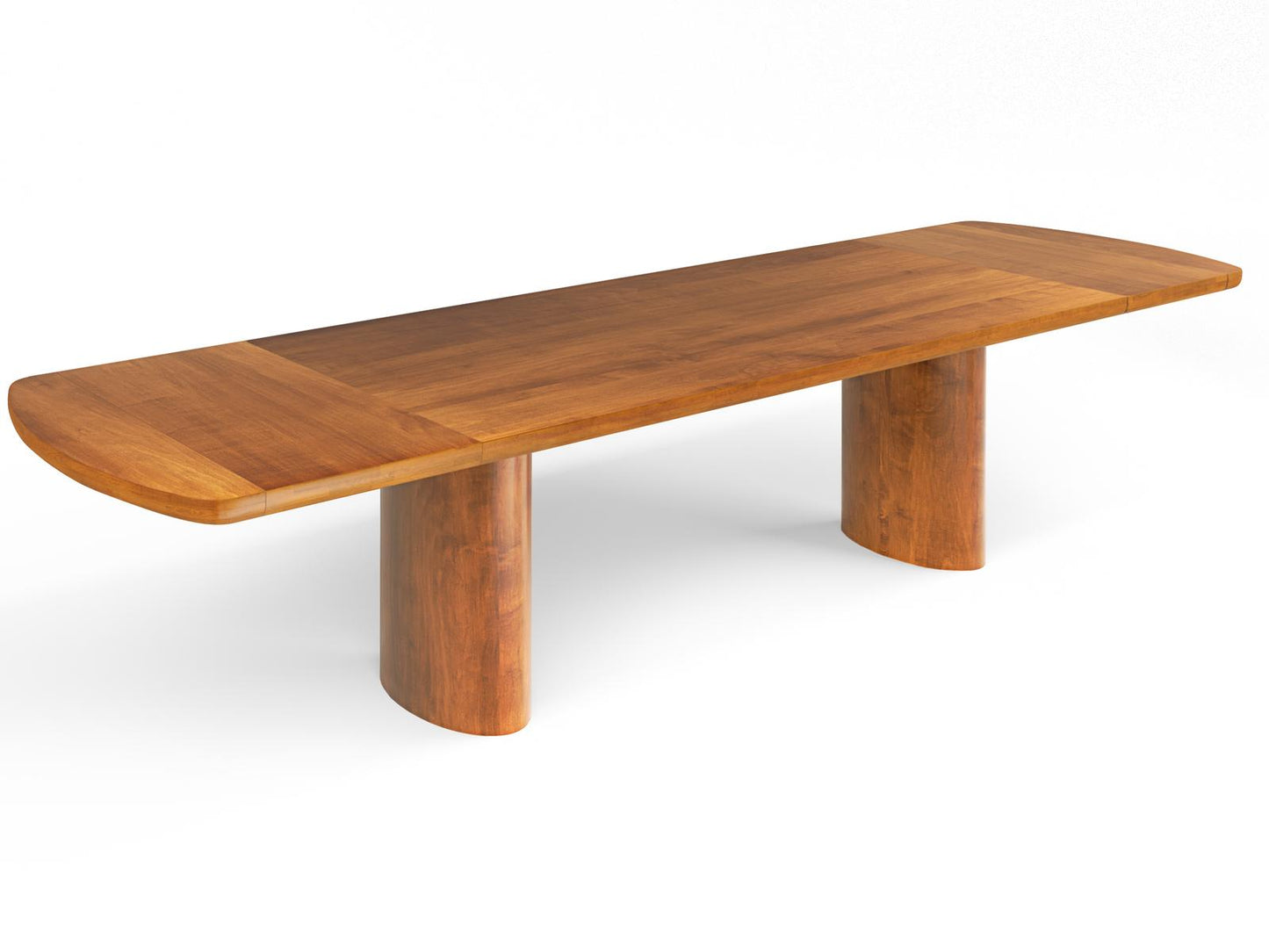 Olympia Athena Rectangle Extendable Dining Table Solid Maple Wood