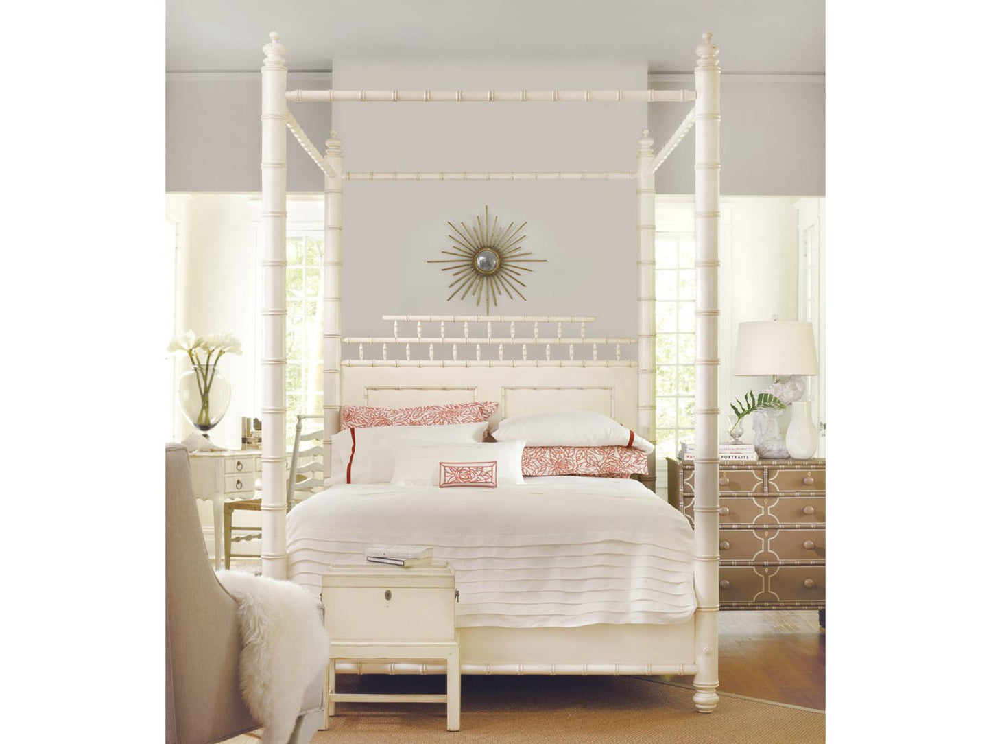 Summerland Wood Poster Bed