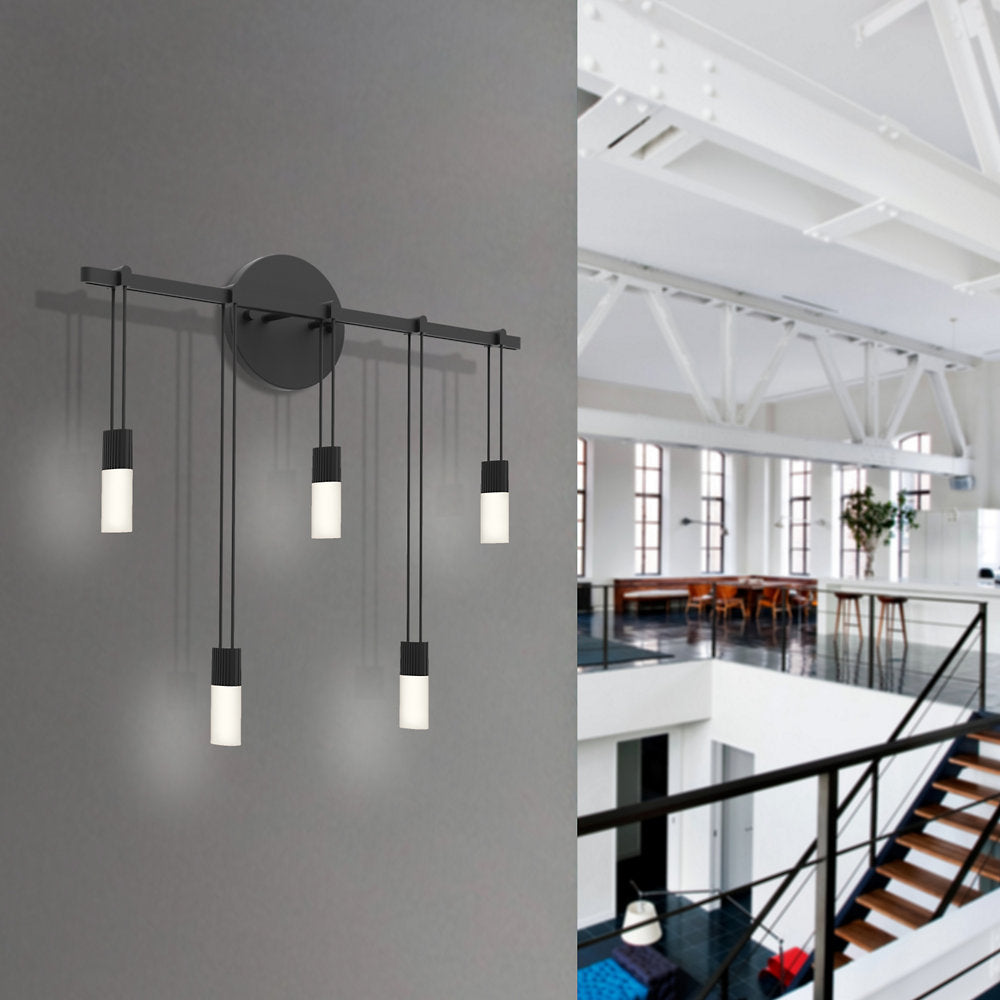 Suspenders 18-inch Even Bar LED Wall Sconce