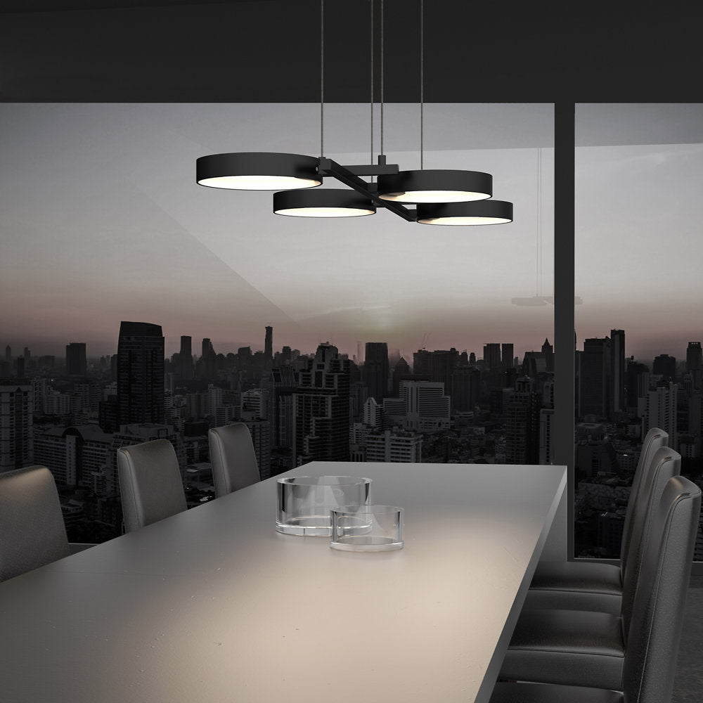 Light Guide Ring 4-Light Bar Suspension