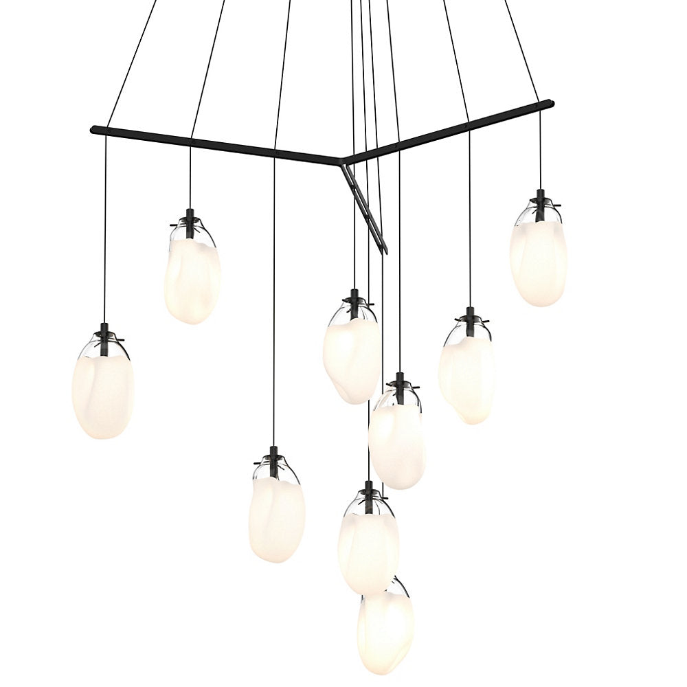 Liquid Tri-Spreader Multi-Light Pendant