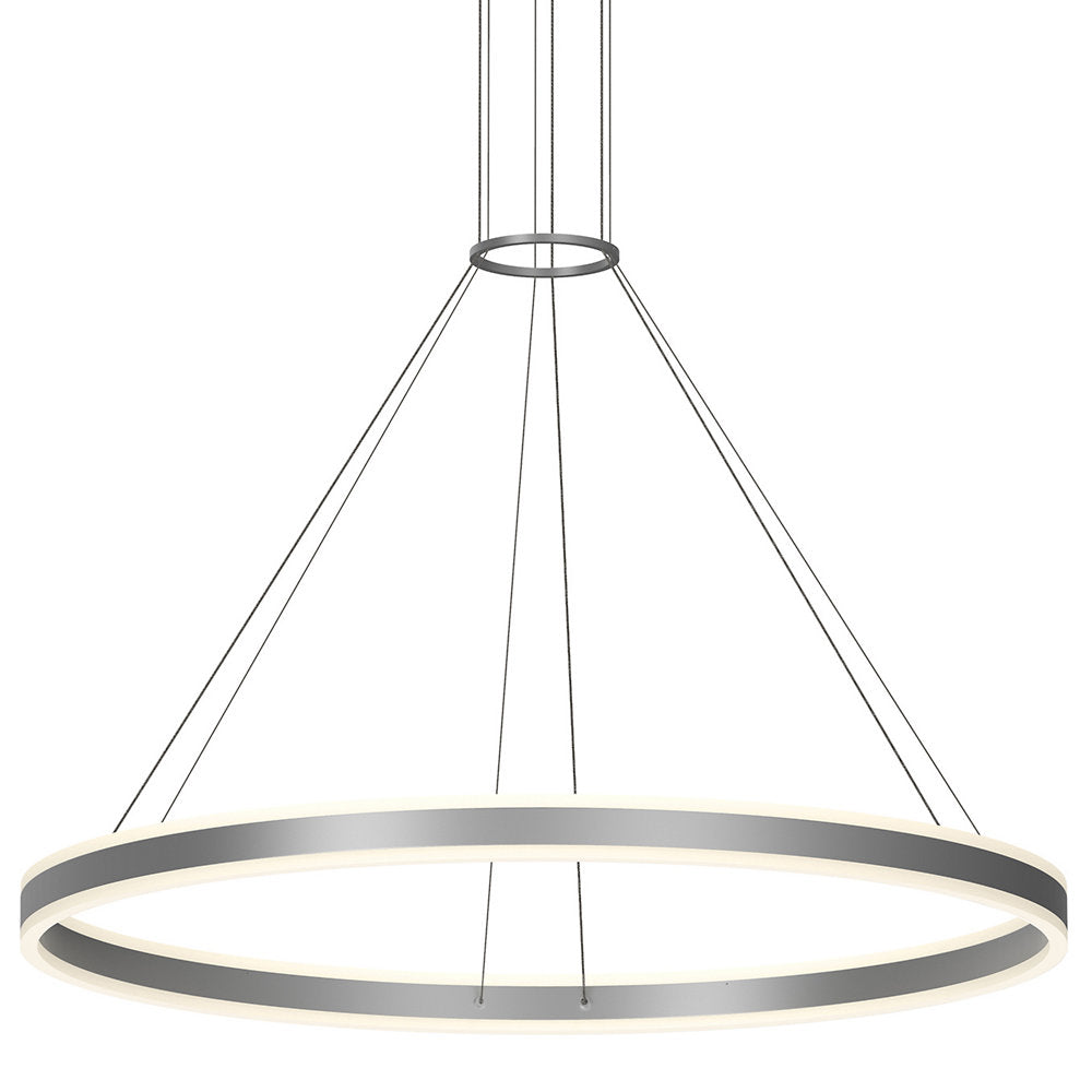 Double Corona LED Ring Pendant