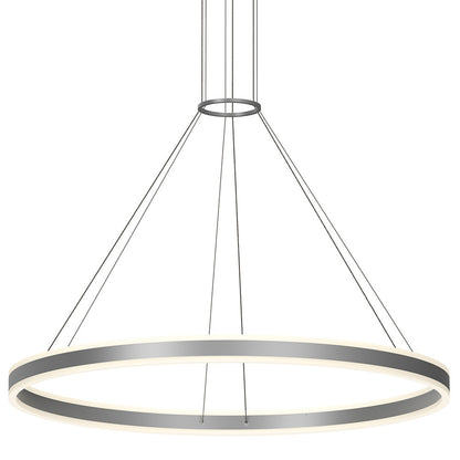 Double Corona LED Ring Pendant