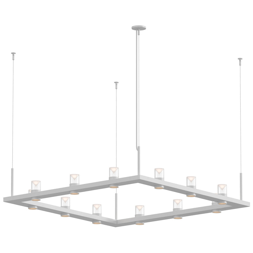 Intervals Square LED Pendant