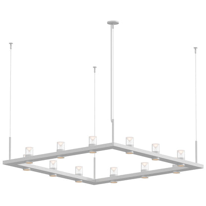 Intervals Square LED Pendant