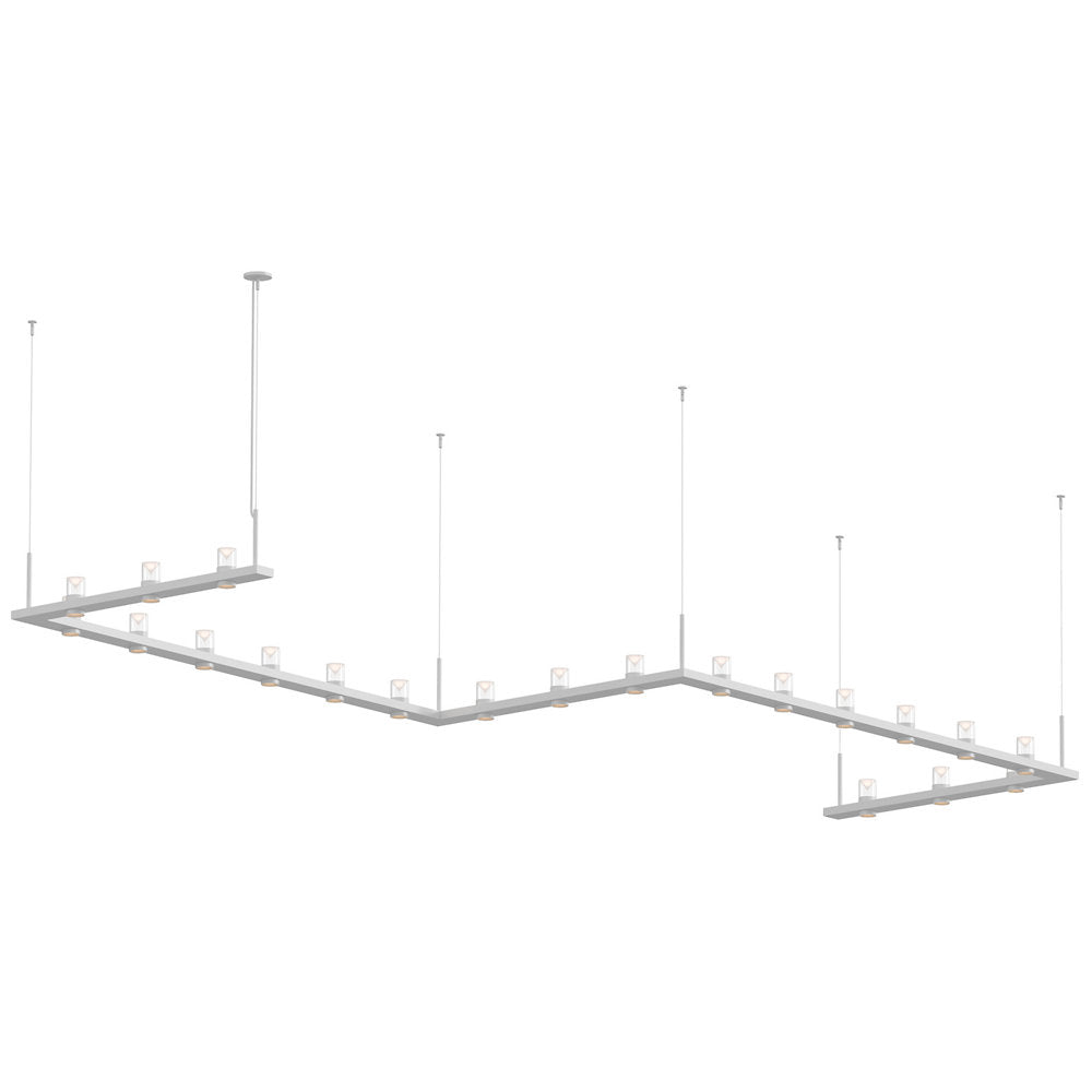 Intervals Zig-Zag LED Pendant
