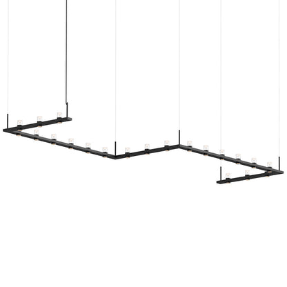 Intervals Zig-Zag LED Pendant