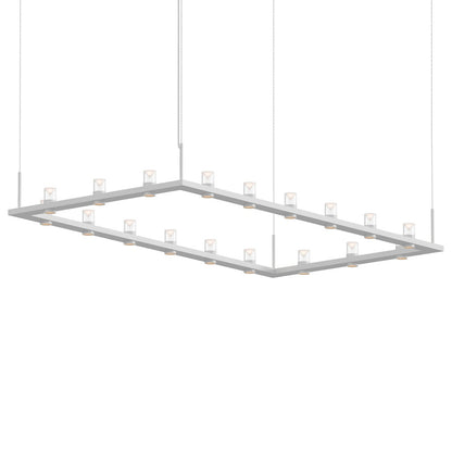 Intervals Rectangle LED Pendant