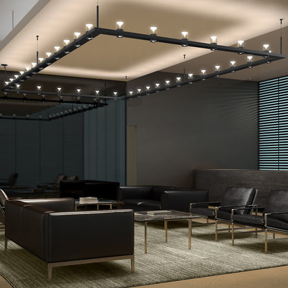 Intervals Rectangle LED Pendant