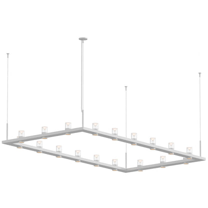 Intervals Rectangle LED Pendant