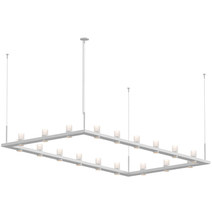 Intervals Rectangle LED Pendant