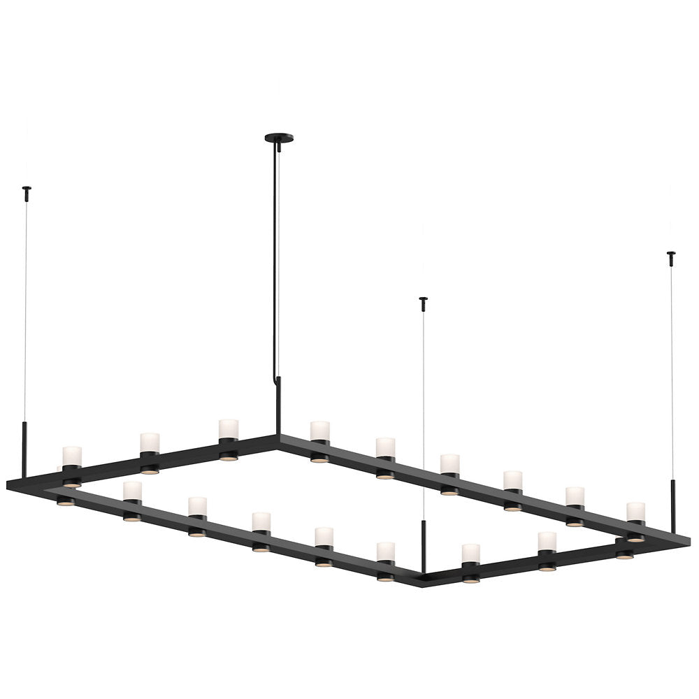 Intervals Rectangle LED Pendant