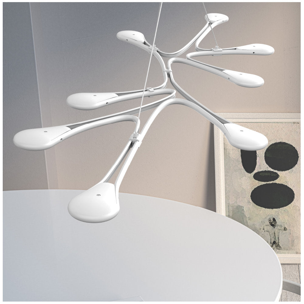 Abstraction LED Multi-Light Pendant