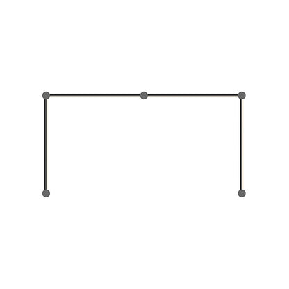 Purolinear 360 24" Double N LED Wall Sconce