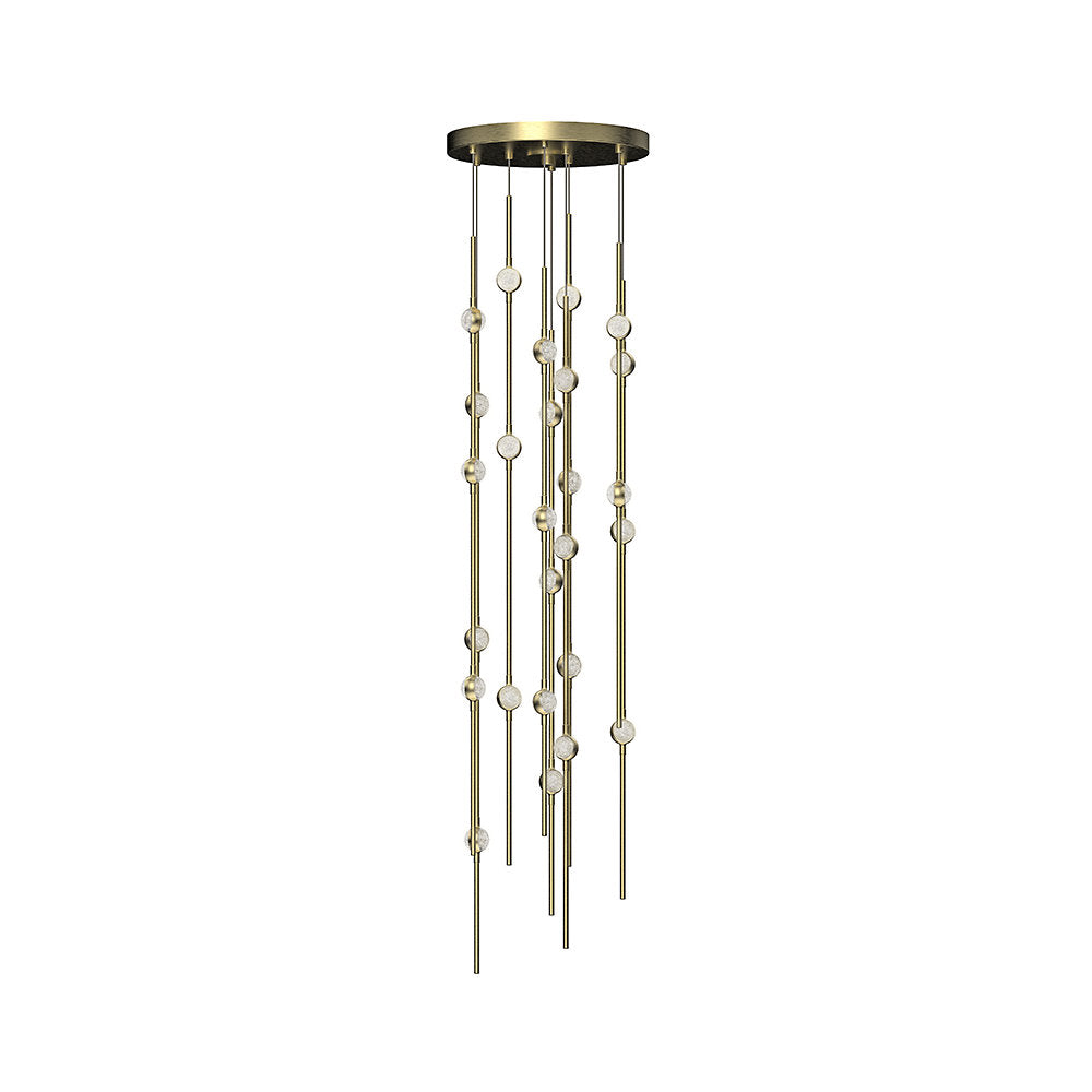 Constellation Andromeda Round Short LED Multi-Light Pendant