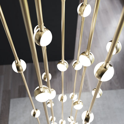Constellation Andromeda Round Short LED Multi-Light Pendant