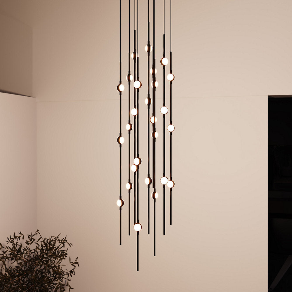 Constellation Andromeda Round Short LED Multi-Light Pendant