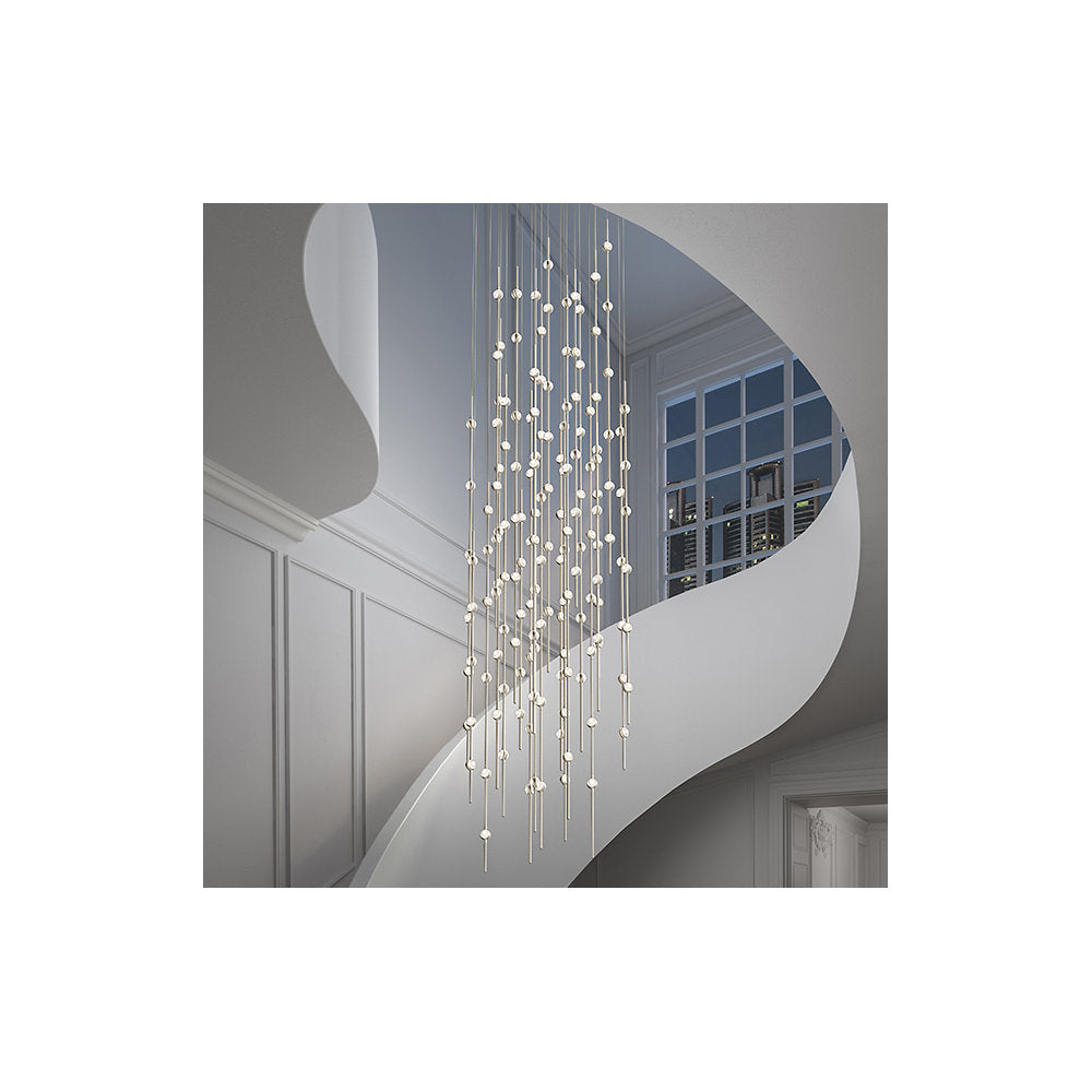 Constellation Andromeda Round LED Tall Pendant
