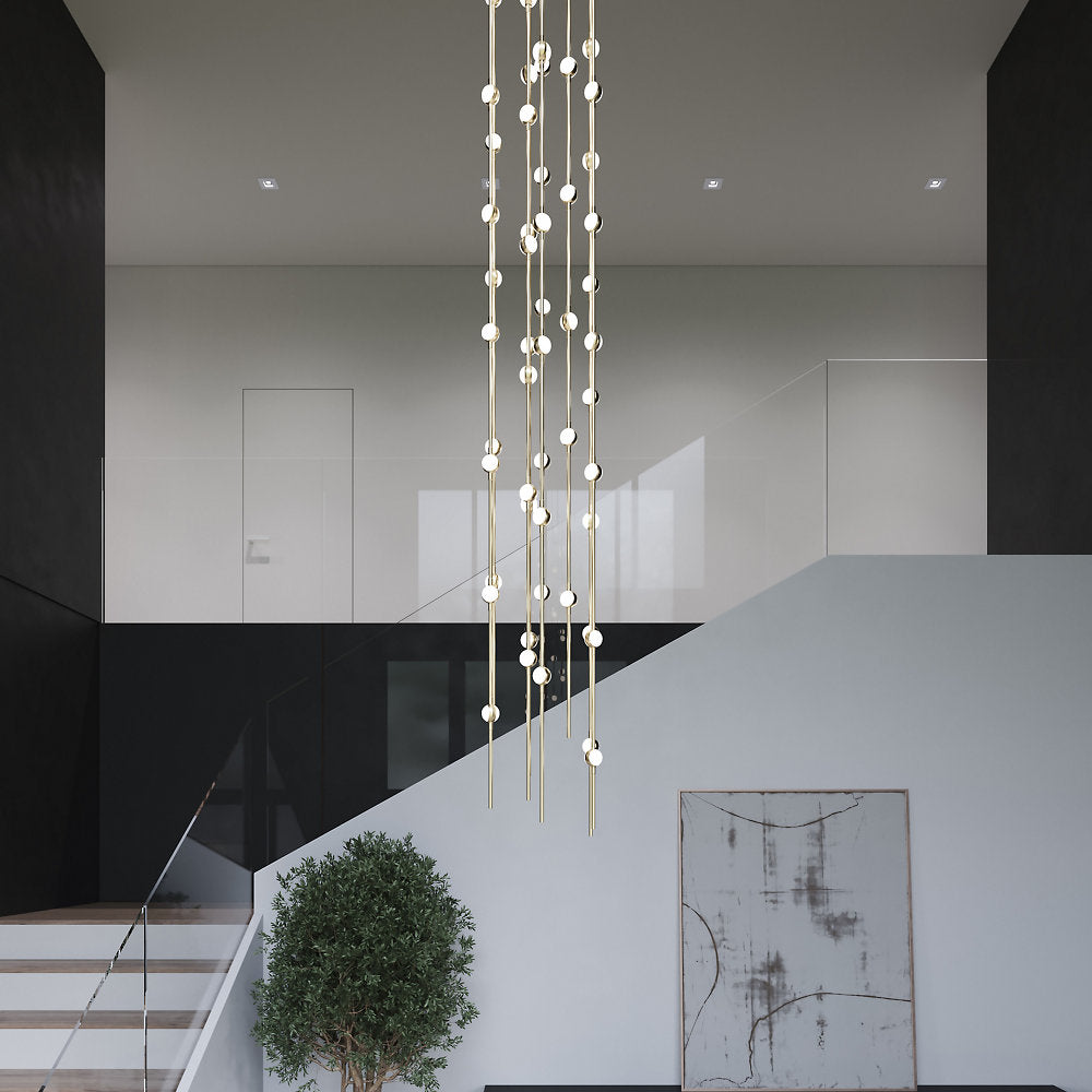 Constellation Andromeda Round LED Tall Pendant