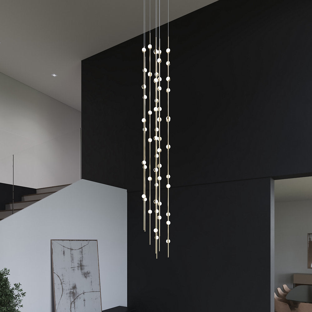 Constellation Andromeda Round LED Tall Pendant
