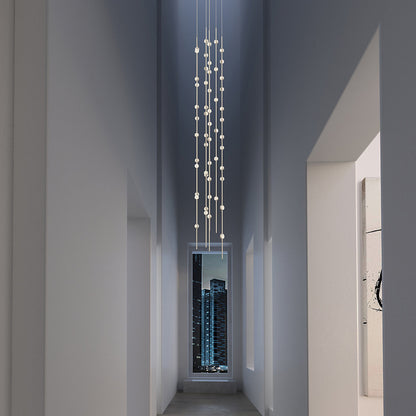 Constellation Andromeda Round LED Tall Pendant