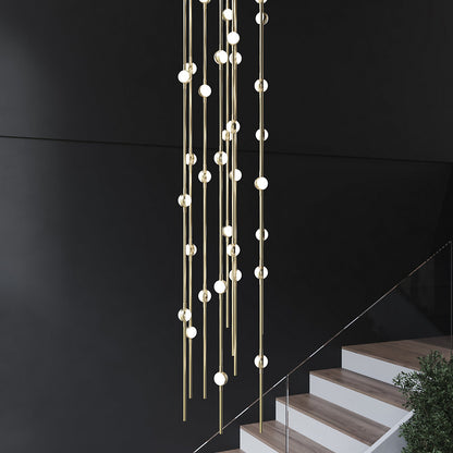 Constellation Andromeda Round LED Tall Pendant