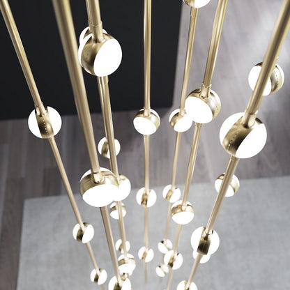 Constellation Andromeda Round LED Tall Pendant