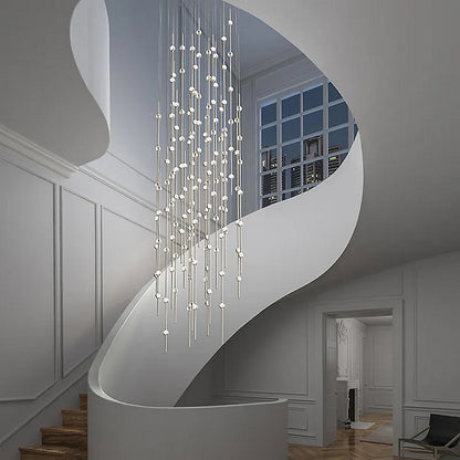 Constellation Andromeda Round LED Tall Pendant