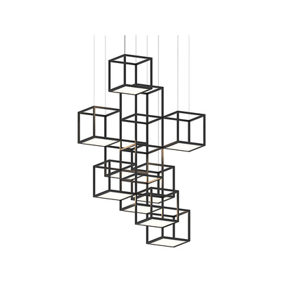 Cubix Vertical LED Pendant