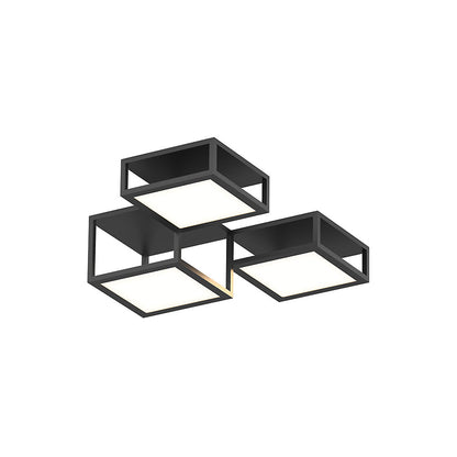 Cubix 3-Light LED Flushmount