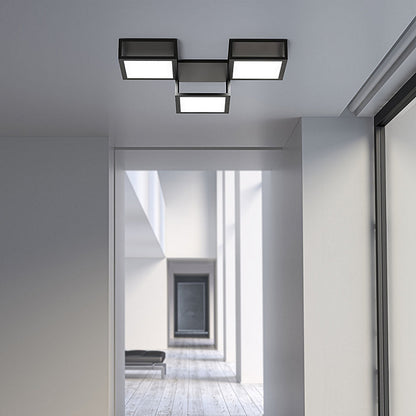 Cubix 3-Light LED Flushmount