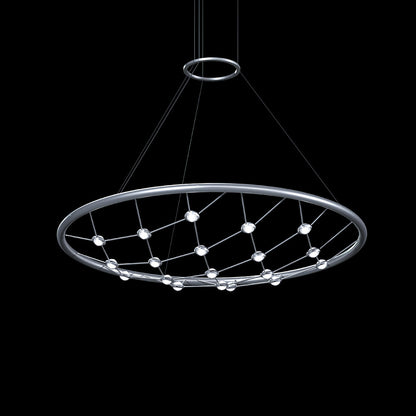Constellation Galaxy Matrix Round LED Pendant