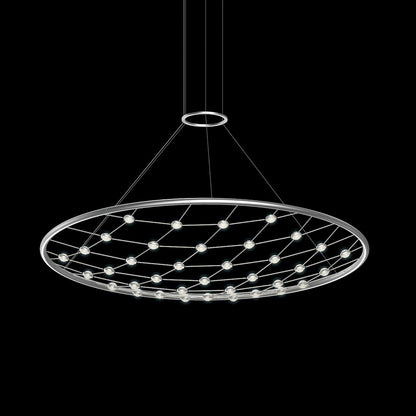 Constellation Galaxy Matrix Round LED Pendant