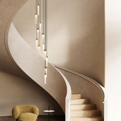 V Panels LED Multi-Light Pendant