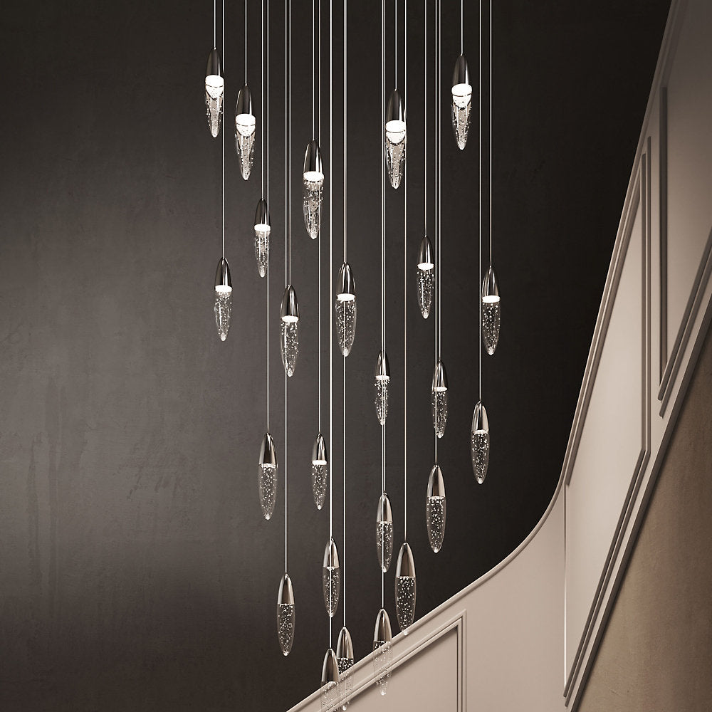 Sultana Multi-Light Round LED Pendant