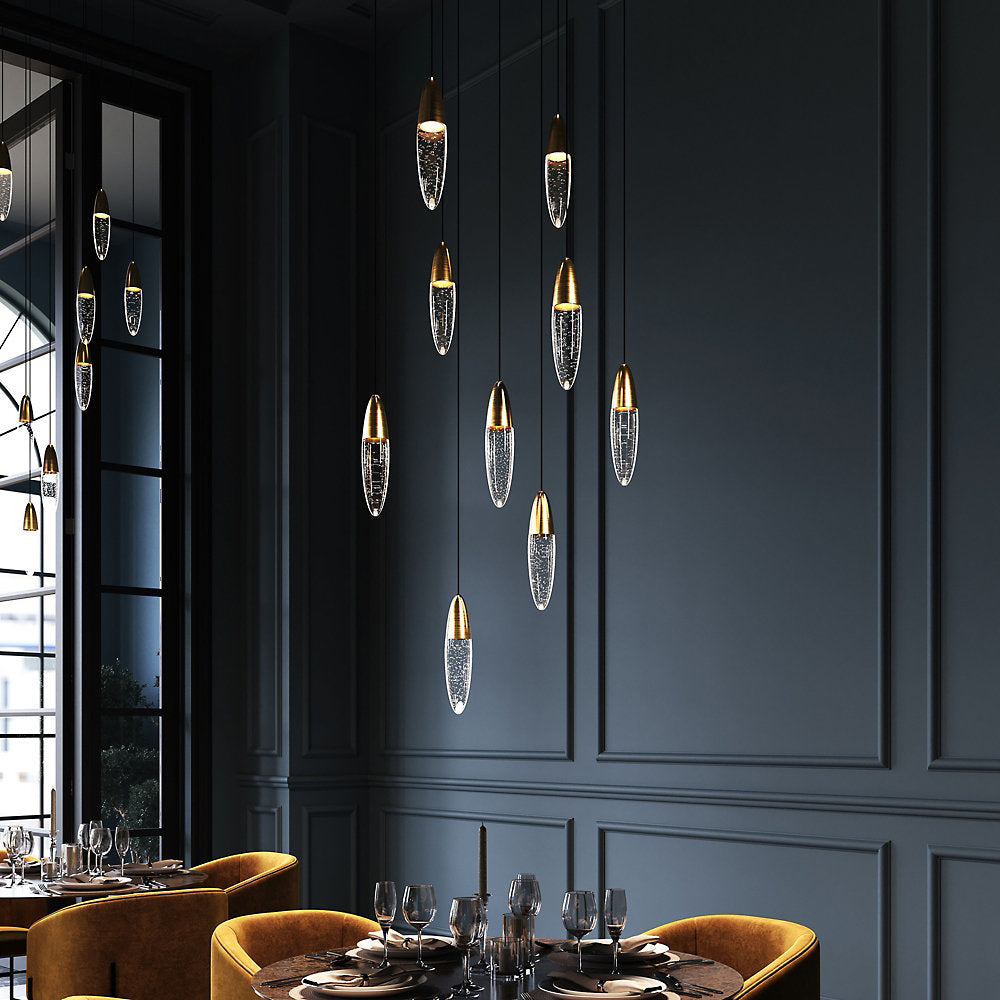 Sultana Multi-Light Round LED Pendant
