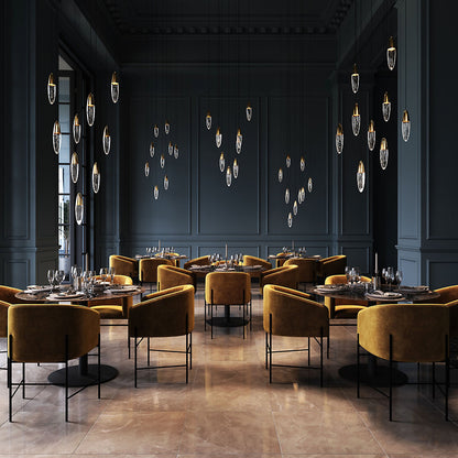 Sultana Multi-Light Round LED Pendant
