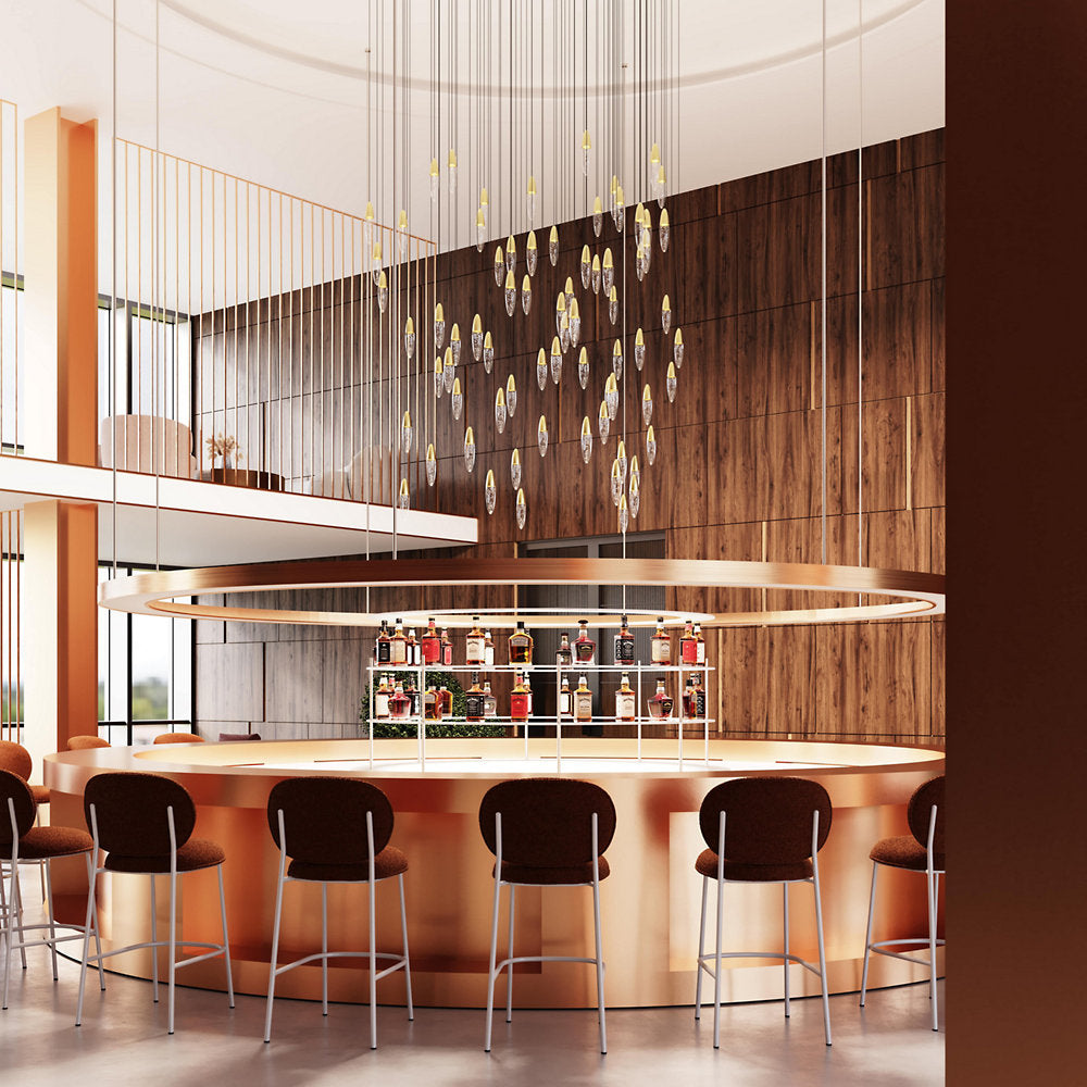 Sultana Multi-Light Round LED Pendant