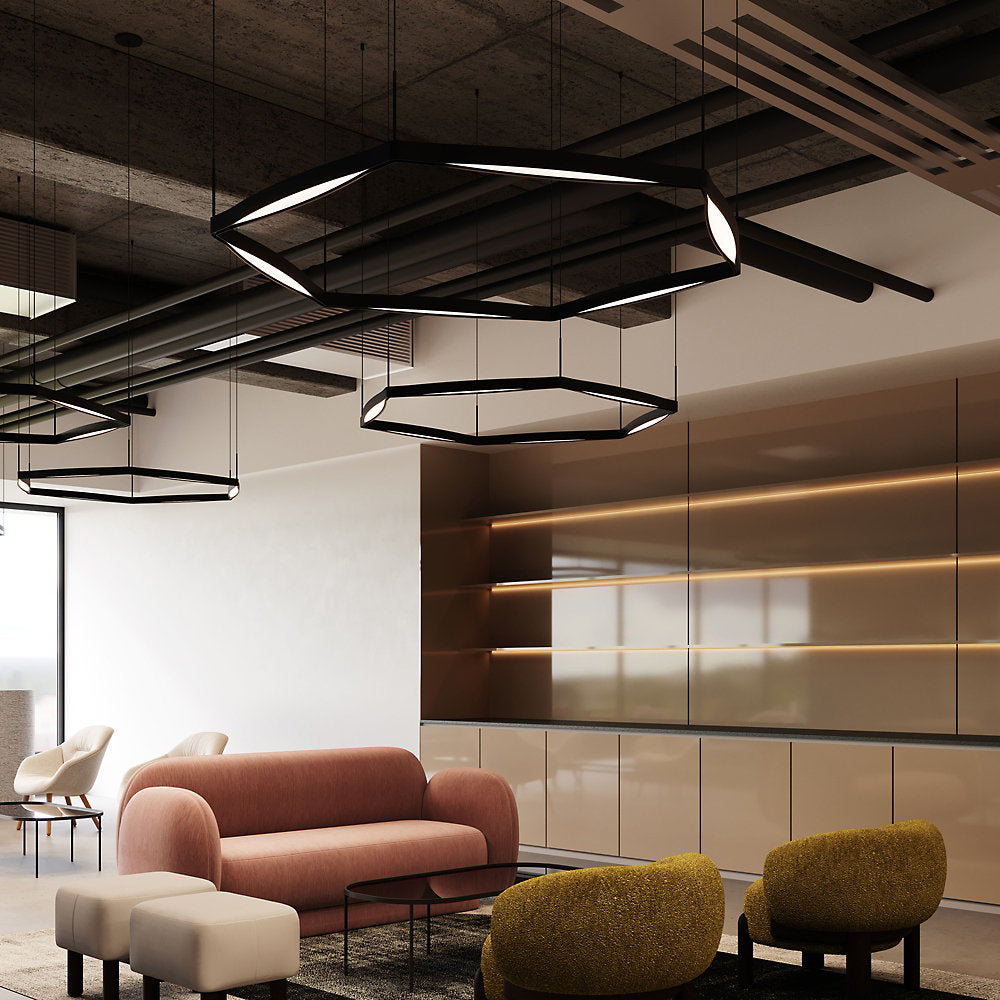 Ola Single Ring LED Multi-Light Pendant