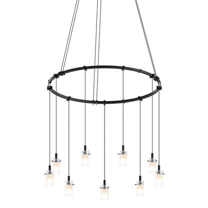 Suspenders 24-Inch LED Single Ring Chandelier