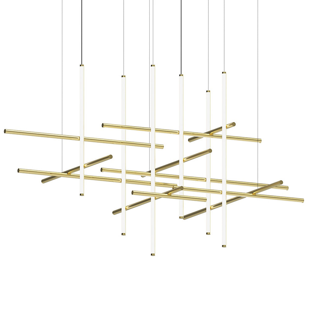 Labyrinth Intersections LED Chandelier