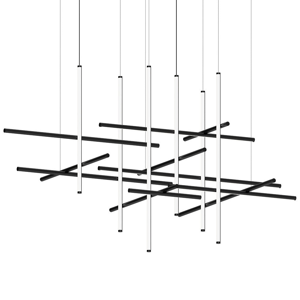 Labyrinth Intersections LED Chandelier