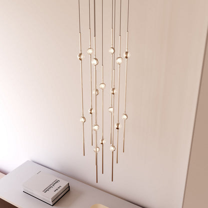 Constellation Aries Round LED Multi-Light Pendant