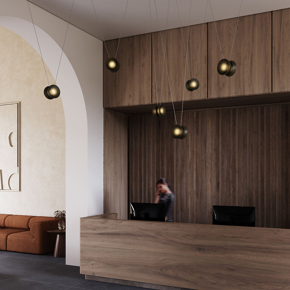 Yo - Yo Luminaire Configuration LED Multi-Light Pendant