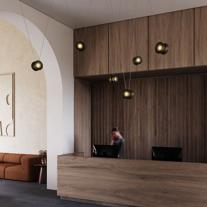 Yo - Yo Luminaire Configuration LED Multi-Light Pendant
