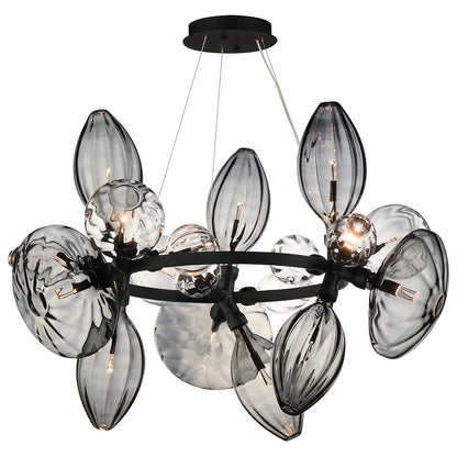 Ray Dance Cluster LED Chandelier