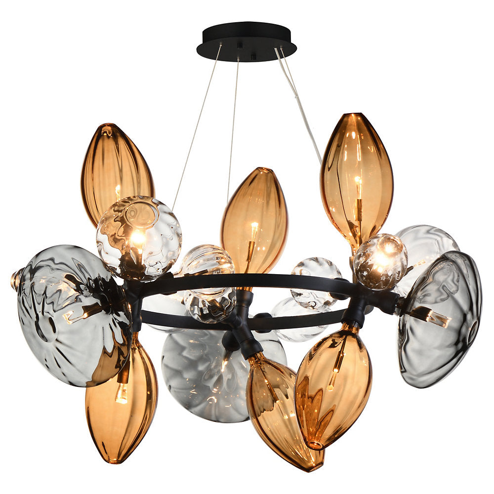 Ray Dance Cluster LED Chandelier