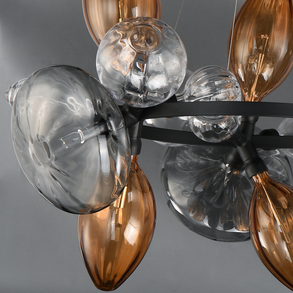 Ray Dance Cluster LED Chandelier